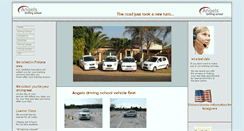 Desktop Screenshot of angelsdrivingschool.co.za